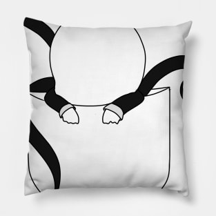 creepypasta pocket slenderman Pillow