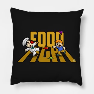 Food fight! Pillow