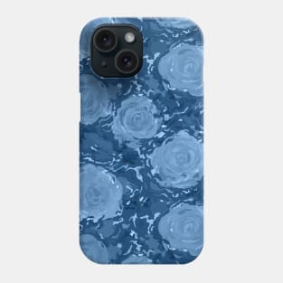 Frozen world of flowing roses Phone Case