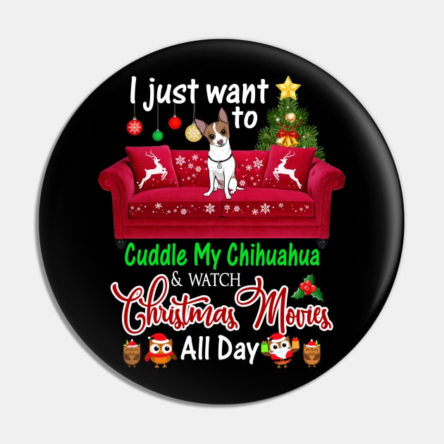 I Want To Cuddle My Chihuahua Watch Christmas Movies Pin by Dunnhlpp