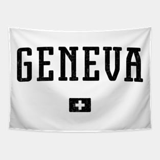 Geneva Switzerland Vintage Tapestry