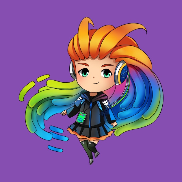 Cyber Pop Zoe by kerubinz