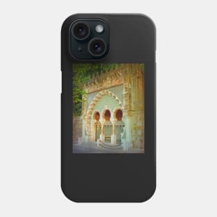 Sintra mourisca. moorish sintra fountain. Phone Case