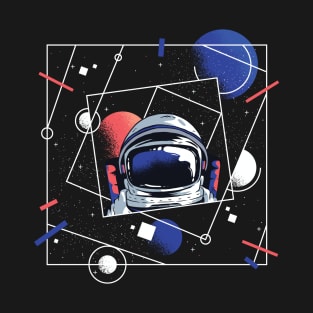 80s Astronaut T-Shirt