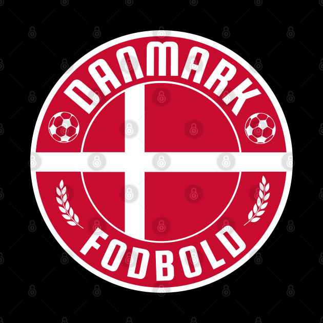 Danmark Football by footballomatic