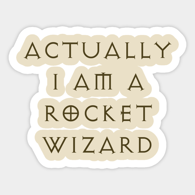Rocket Wizard - Rocket Wizard - Sticker