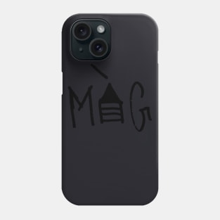 MAG Logo in Black Phone Case