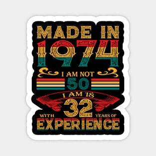 Made in 1974 Magnet