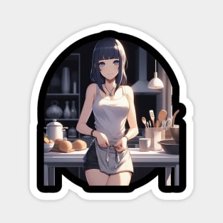 Hinata Hyuga - Apron Style Magnet