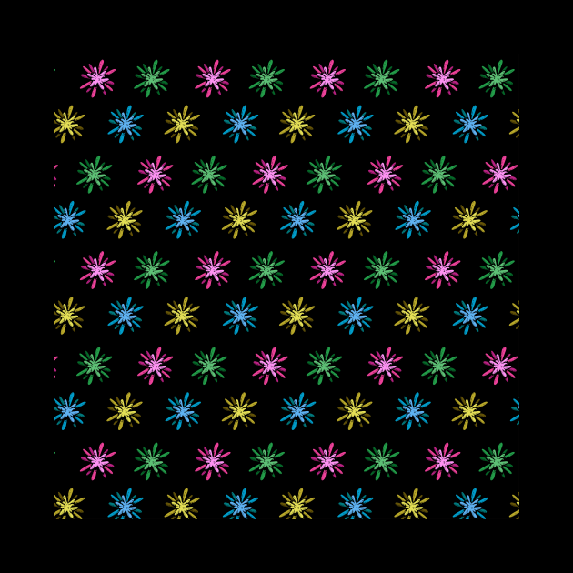 bubblegum star shape pattern by walterorlandi