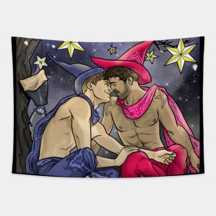 Witch Boys: Sitting In A Tree Tapestry