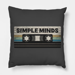 Simple Minds Mix Tape Pillow