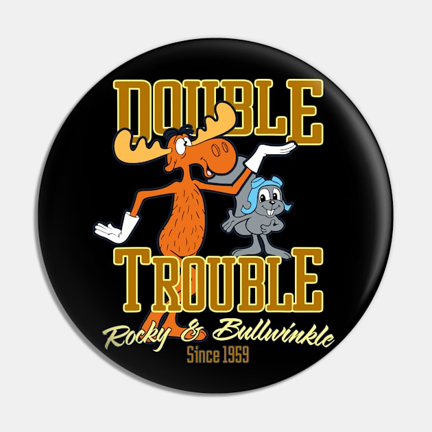 Double Trouble Pin by Travis Brown