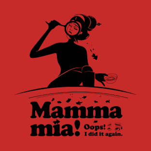 Mamma mia “Goldfish scooping” T-Shirt