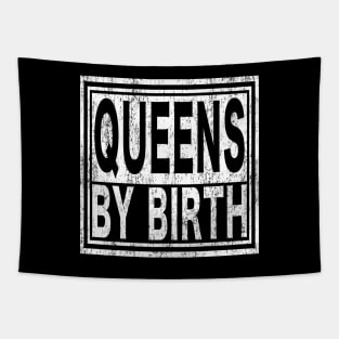 Queens by Birth | New York, NYC, Big Apple Tapestry