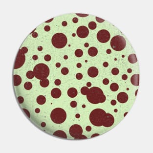 Ceramic Tile Dot Pattern Pin