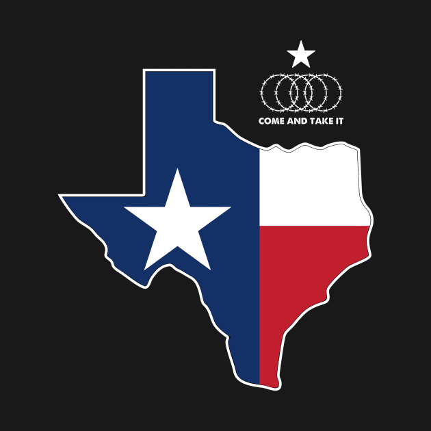 I Stand With Texas Come and Take It Texas Pride by Zimmermanr Liame