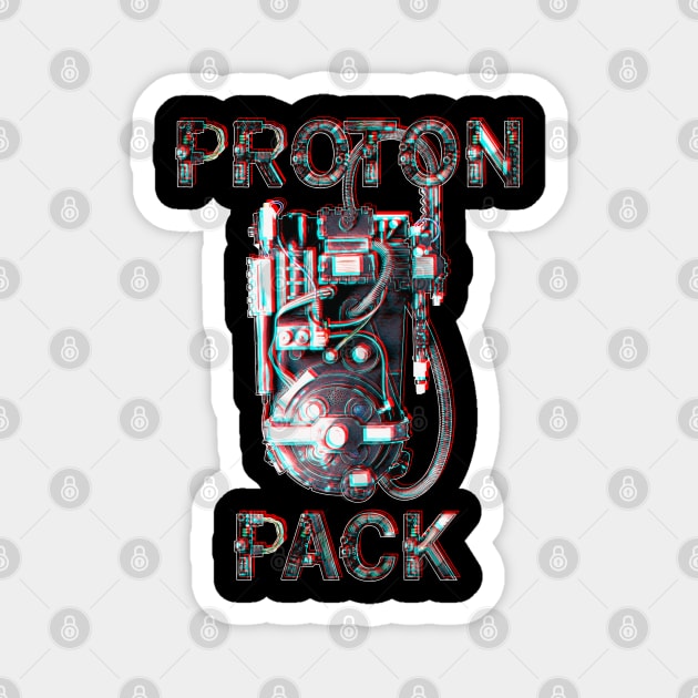 Proton Pack Magnet by creativespero