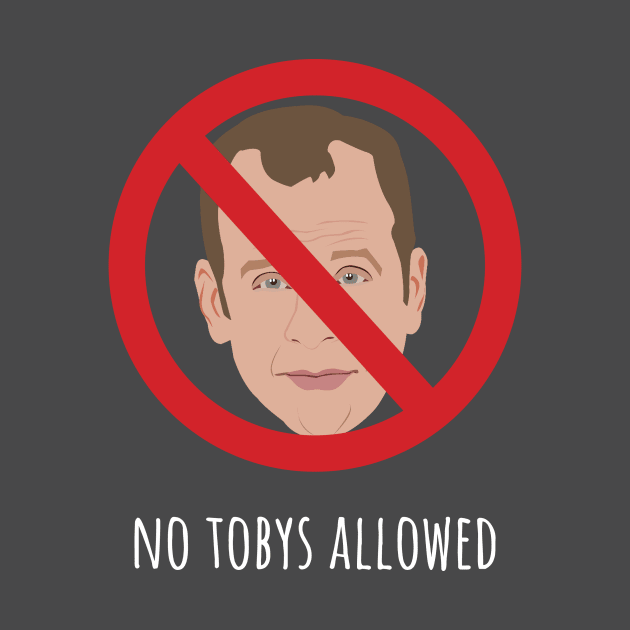 No Tobys Allowed by Cat Bone Design