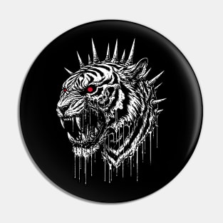 BLOODY TIGER Pin