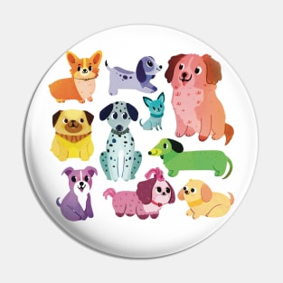 Perritos Pin