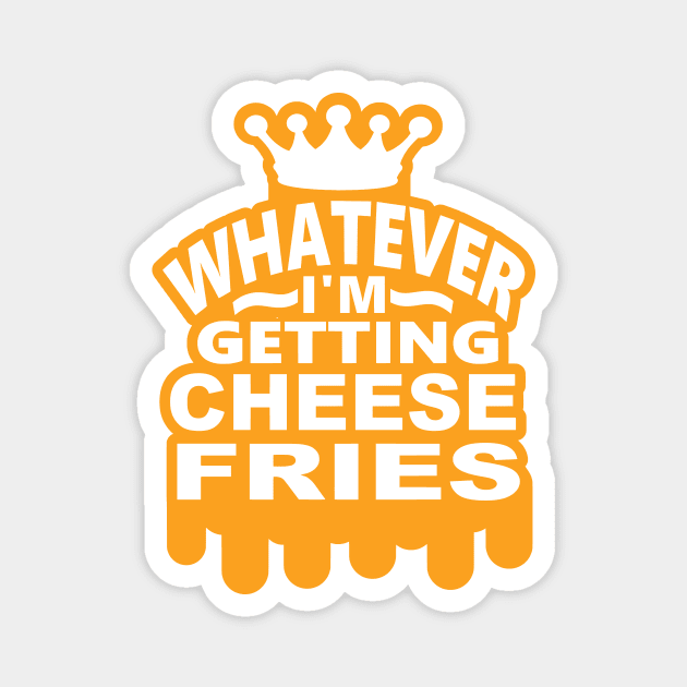 Cheese Fries Magnet by flimflamsam