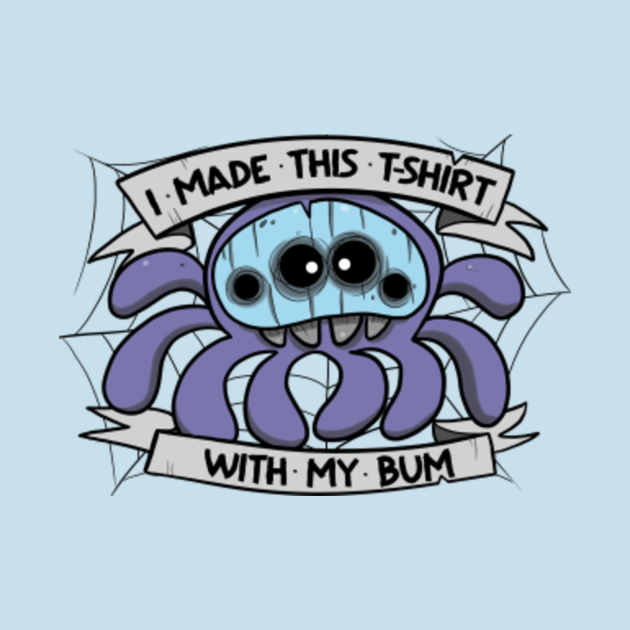 Disover Creepies - Spidey - Bum - Creepies - T-Shirt