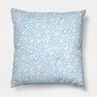 Santorini Greece pattern #12 Pillow