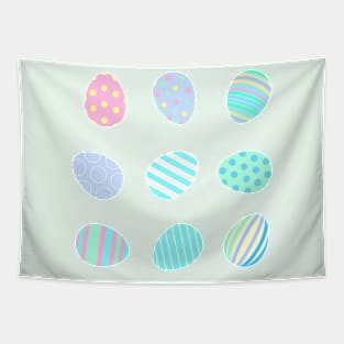 Easter eggs assorted Tapestry