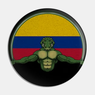 Gator Colombia Pin