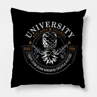 Upside Down Pineapple university style Pillow