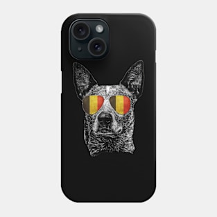 Belgium Dog Flag Sunglasses Australia Shades Patriotic Owner Lover Phone Case