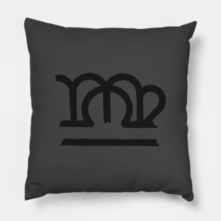 Virgo and Libra Double Zodiac Horoscope Signs Pillow