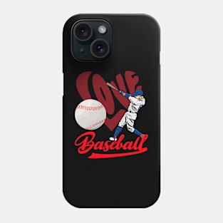 Love Baseball game day Phone Case