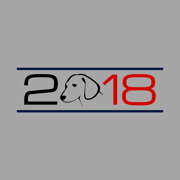 Dog Short New 2018 Canine Year - Adult Youth Design by regul8r