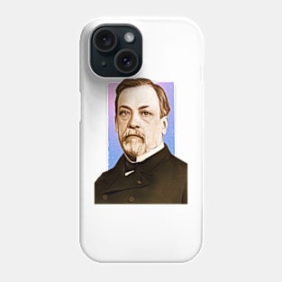 French Chemist Louis Pasteur illustration Phone Case
