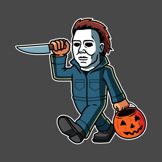 Michael Myers Halloween Mascot by bennyd302