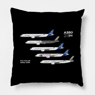 Airbus A350 Test Aircraft Fleet Pillow