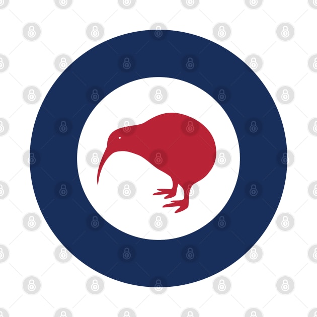 Royal New Zealand Air Force Kiwi Roundel by tushalb