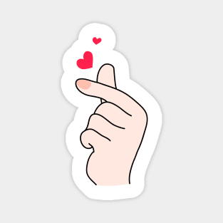 Finger heart 2 Magnet