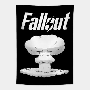 Fallout - mushroom Cloud Tapestry