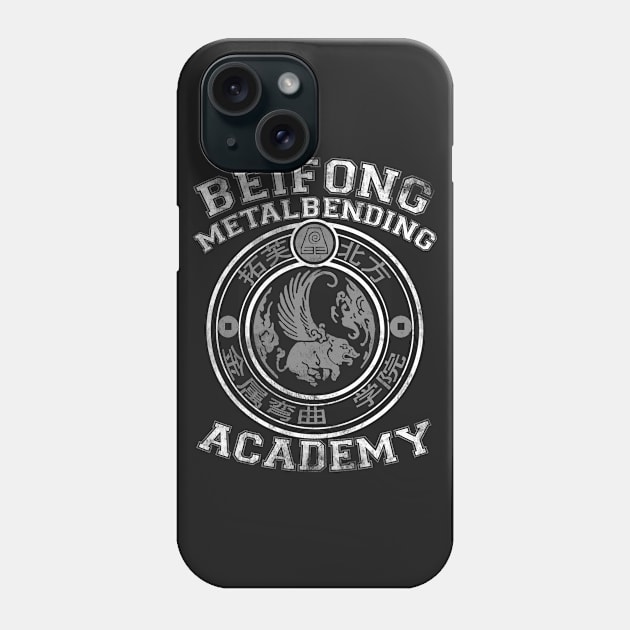 Beifong Metalbending Academy - White & Silver Phone Case by KumoriDragon