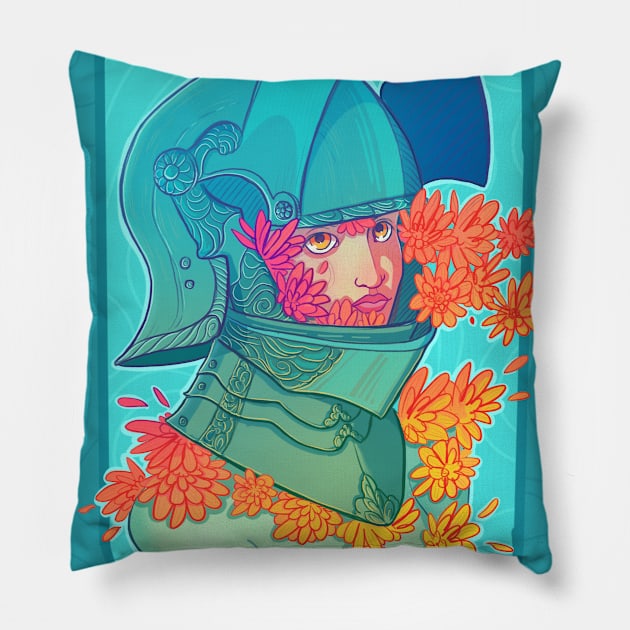 Everyday I Wear an Armor Pillow by AshenShop