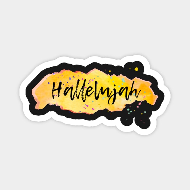 Hallelujah Magnet by BrushingBlu-LTD