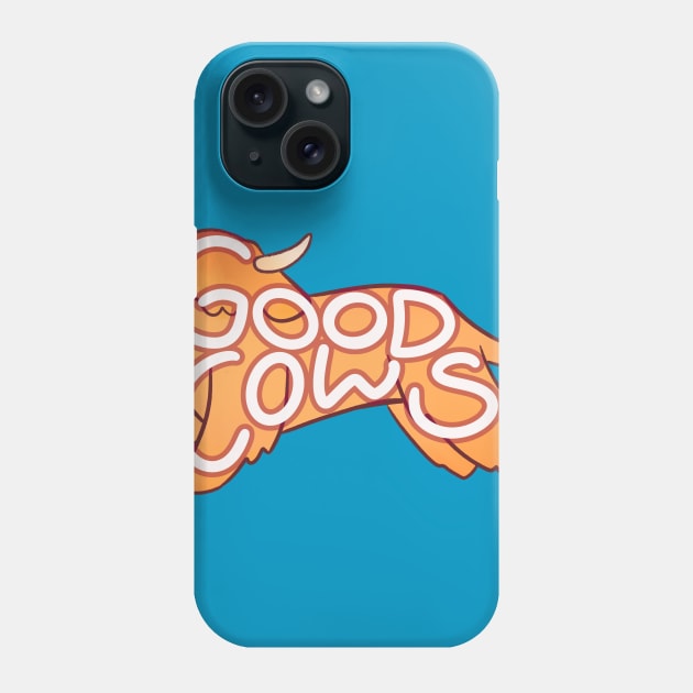 Good Cows Phone Case by rollingtape