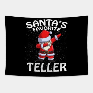 Santas Favorite Teller Christmas Tapestry