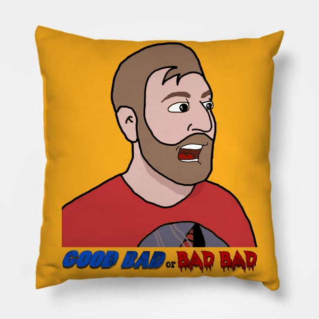 OG Bryan Pillow by GoodBadorBadBad