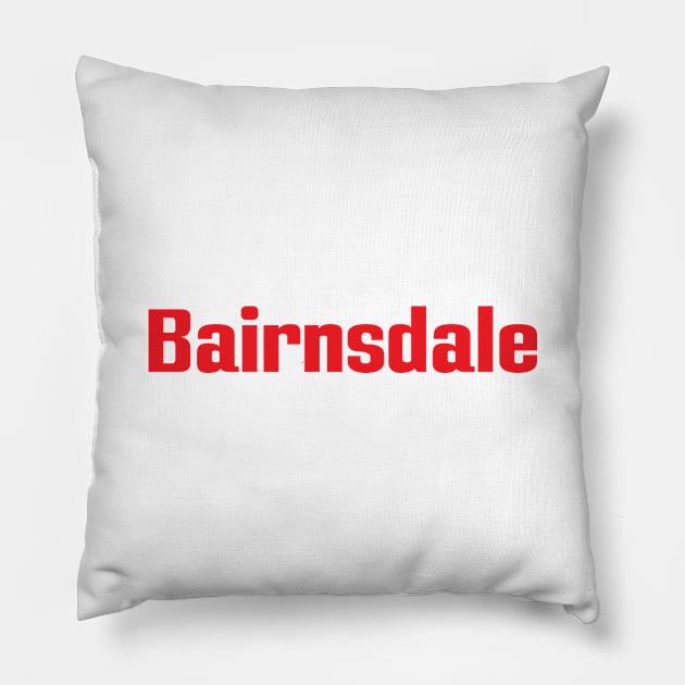 Bairnsdale Pillow by ProjectX23Red