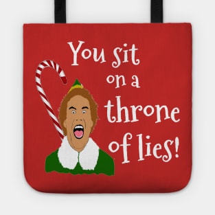 Elf Funny Quotes Tote