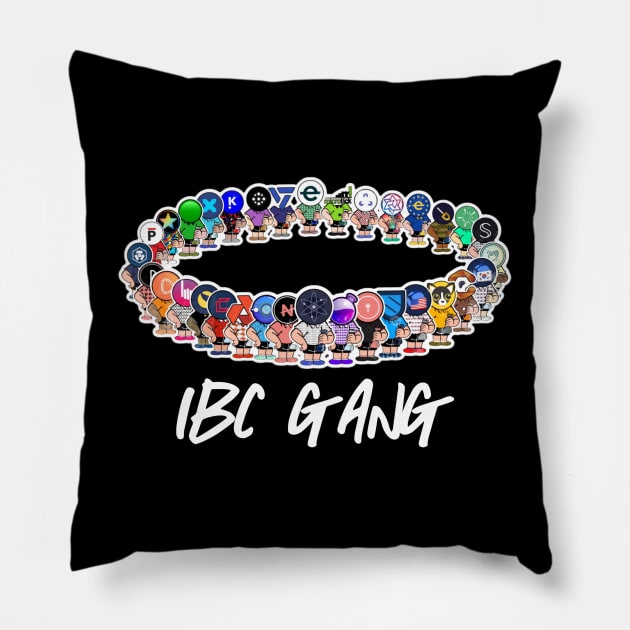 IBC Gang Pillow by CosmonautAlec